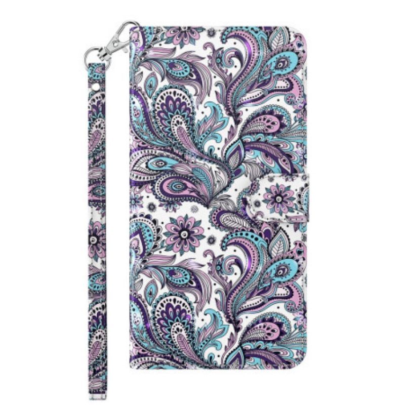 Κάλυμμα Google Pixel 7 Pro με κορδονι Strappy Paisley Pattern